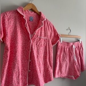 Pink Dot PJ Set